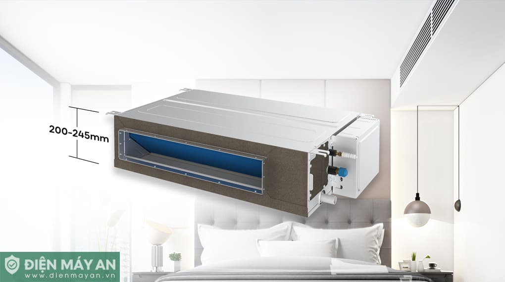 Điều hòa âm trần nối ống gió Casper Inverter 24000 BTU 1 chiều DC-24IS35